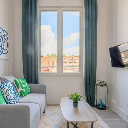 Cosy Flat, Duplex, Proche Centre Lens